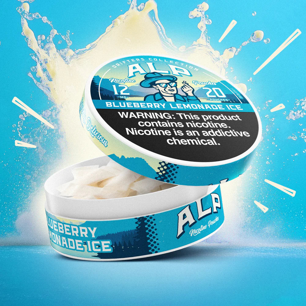 alps tobacco pouches ALP Classic Nicotine 9mg / Single Tin heres your tropical escape Alp Nicotine Pouches: Tucker Carlson
