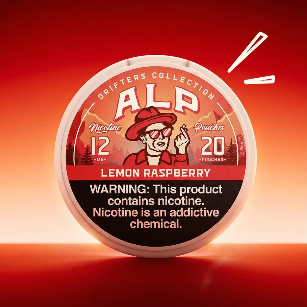 ALP Drifters Lemon Raspberry Nicotine Pouches– Breaker Cigars