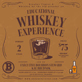 Anniversary Educational Whiskey Experience