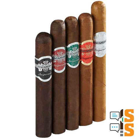 Macanudo Inspirado 5-Cigar Sampler