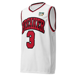 Breaker 3 White MTO Recycled unisex basketball jersey