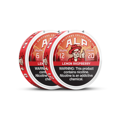 alps tobacco pouches ALP Mixpack 6mg Blueberry Lemonade Ice is a private arctic retreat ALP Drifters Blueberry Lemonade Ice
