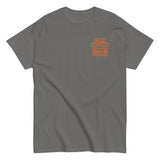 Stay Spooky, Smoke Cigars Orange Print MTO Short Sleeve Shirt