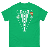 Kiss Me I'm Irish Tux MTO Short Sleeve Shirt