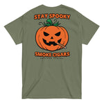 Stay Spooky, Smoke Cigars MTO Short Sleeve Shirt