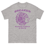 Breaker Bleeds Purple & White MTO Short Sleeve Shirt