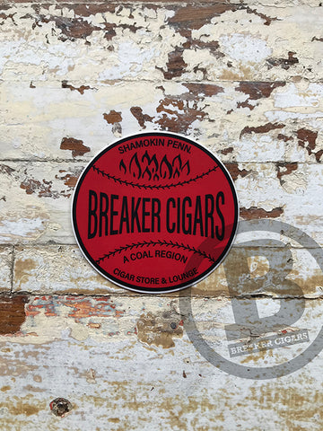 Breaker GB Baseball Sticker - Breaker Cigars