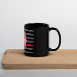 Breaker Thin Red Line MTO Black Glossy Mug
